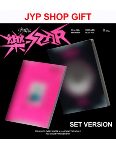 [JYP Shop Gift][SET] Stray Kids Mini Album - 樂-STAR (SET Ver.) 2CD